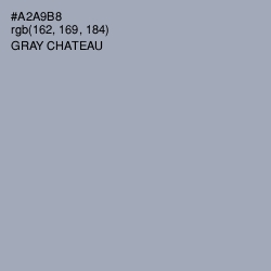 #A2A9B8 - Gray Chateau Color Image